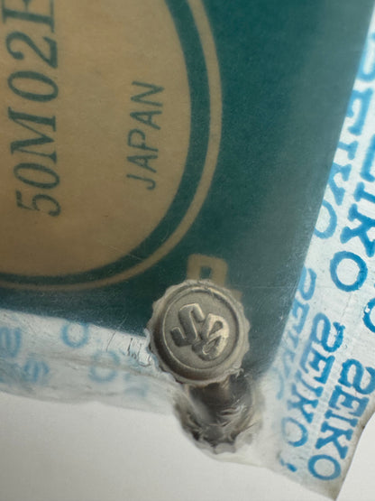 Seiko NOS Krone 50M02E, Stahl, GS-signiert – Grand Seiko – 1 Stück