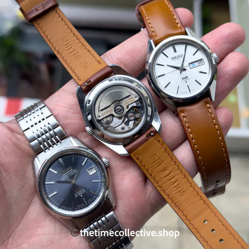 Sichtglasboden / Sapphire Exhibition Caseback für Grand Seiko, King Seiko und Seiko Lord Matic 56XX