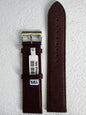 Herzog Lederarmband „Italo-Vintage“ – Dunkelbraun, Made in Italy (20/22 mm) – B-Ware