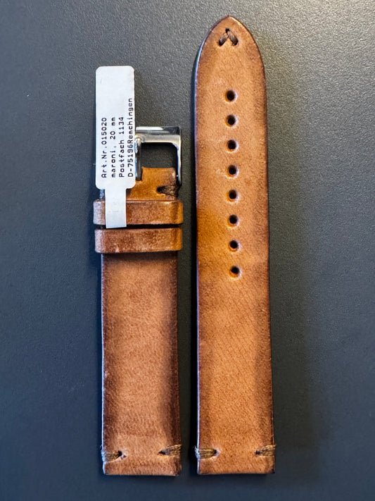 Vintage-Limited Maroni 20 mm – Stück A – Außenseite mit Etikett
