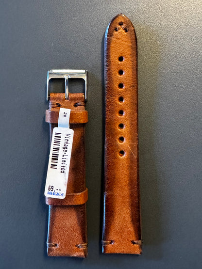 Vintage-Limited Maroni 20 mm – Stück B (dunkler, verjüngt) – Außenseite