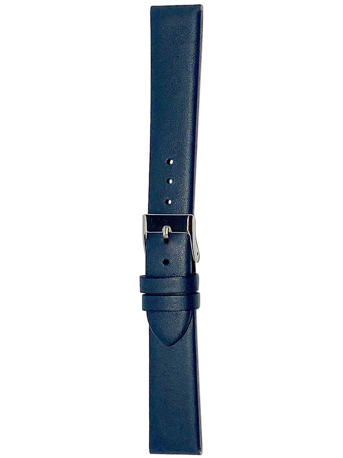 Herzog Italo-Design Lederarmband Dunkelblau