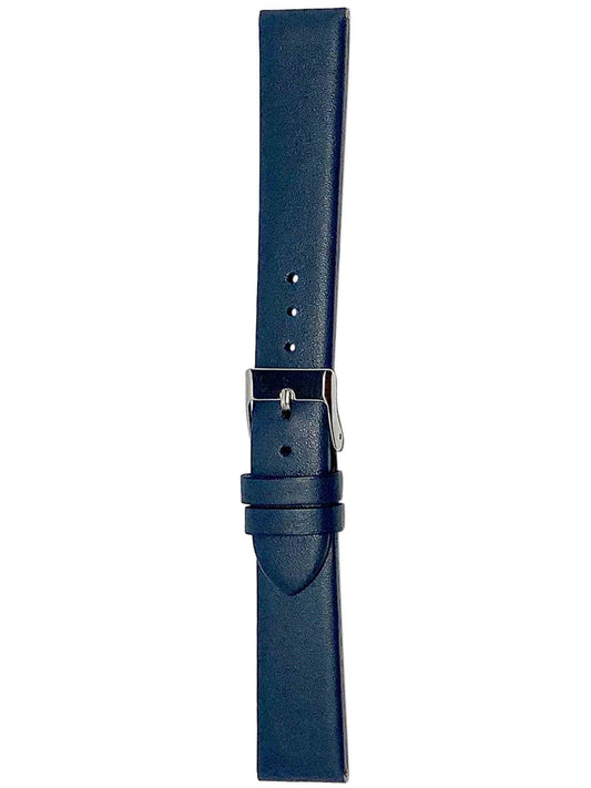 Herzog Italo-Design Lederarmband Dunkelblau