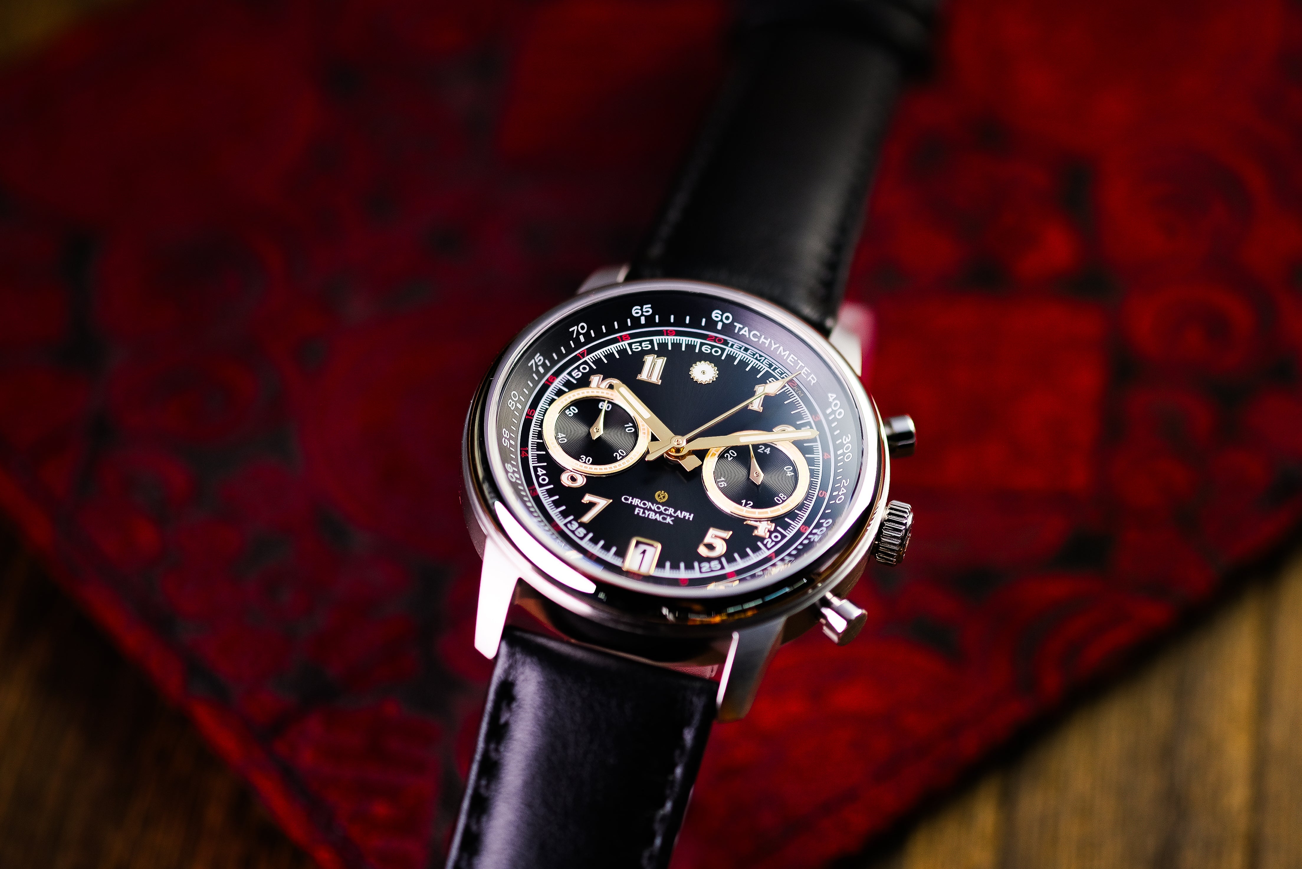 WANCHER Tenji Chronograph - 38mm – Japanese Microbrands - Mario Lenke