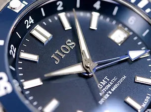 JIOS GMT Diver´s 104 Navy-Blue