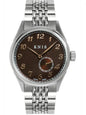 KNIS Automatik KODOU Small Seconds mit braunem Zifferblatt 38 mm