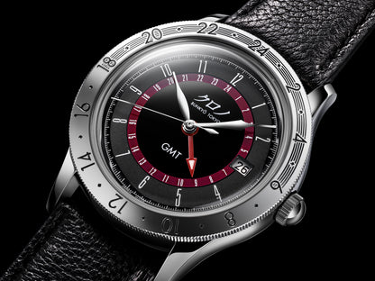 Kurono Tokyo GMT 1 - Limited Edition - 38mm - Gebraucht, Top Zustand