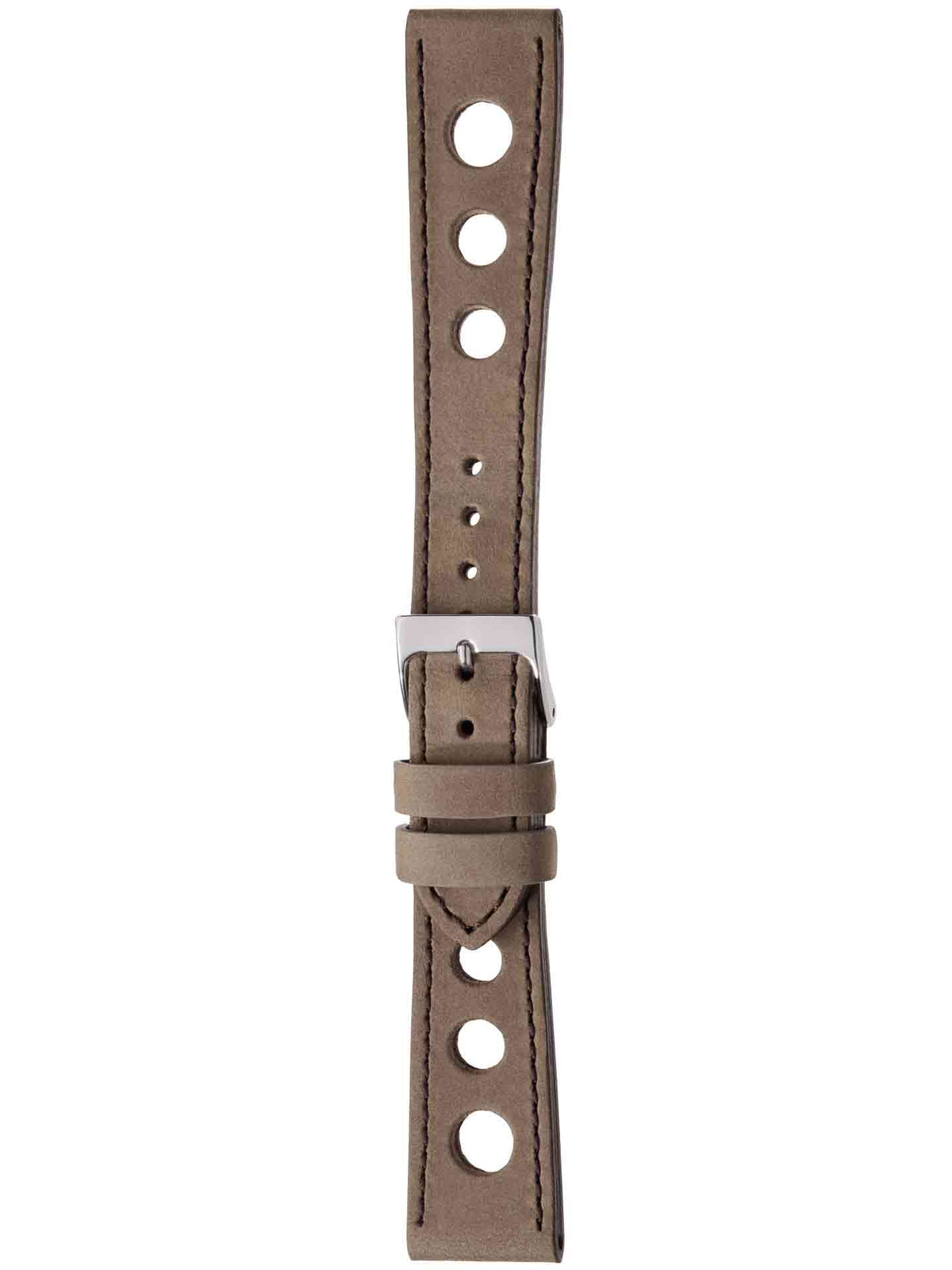 Herzog Monza Lederarmband Taupe-Braun