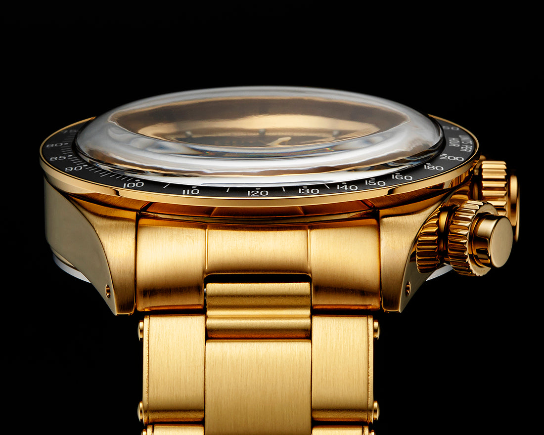 Outline 2 Register Chrono Series I TiCTAC 40th Anniversary (Sonderedition) - Set inkl. Lederarmband