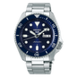 Seiko 5 Sports SRPD51K1 mit blauem Sonnenschliff-Zifferblatt und Edelstahlarmband