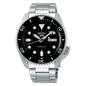Seiko 5 Sports SRPD55K1 mit schwarzem Zifferblatt und schwarzer Lünette