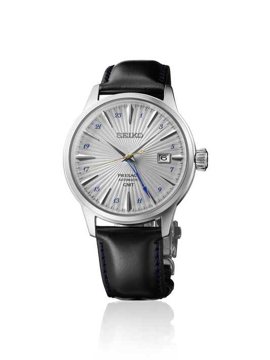 Seiko Pressage Cocktail Time SSK049K1 – Automatik GMT - 40,5 mm