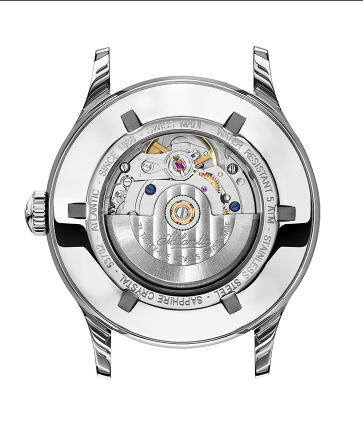 Atlantic Worldmaster Original Power Reserve Automatik – Grau (39 mm)