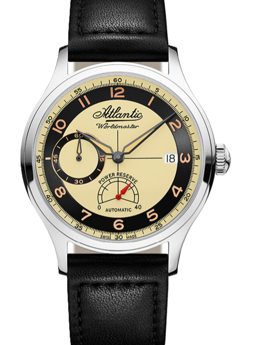 Atlantic Worldmaster Original Power Reserve Automatik – Creme (39 mm)