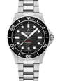 Atlantic Mariner Wave Automatic – Edelstahl / Schwarz (42 mm) - NEUHEIT