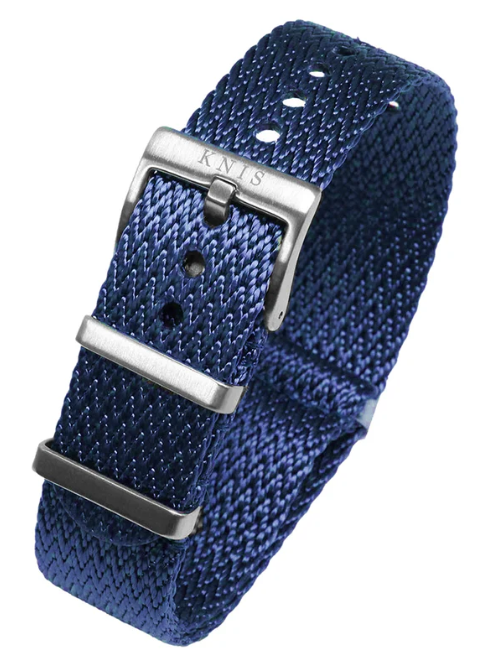 Bracelet en nylon KNIS « Dent de requin » – Beige (20 mm)