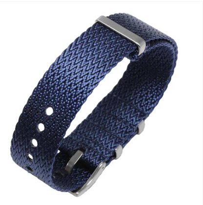 Bracelet en nylon KNIS « Dent de requin » – Beige (20 mm)