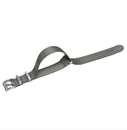 Bracelet en nylon KNIS « Dent de requin » – Beige (20 mm)