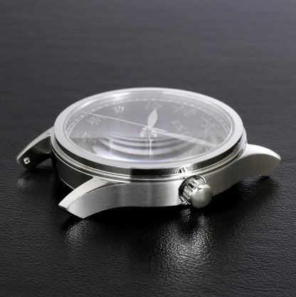 KNIS Automatik KOKU Kanji mit silbernem Zifferblatt 37 mm