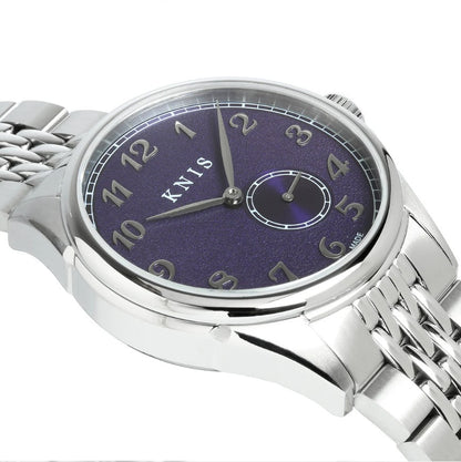 KNIS Automatik KODOU Small Seconds mit lila Zifferblatt 38 mm