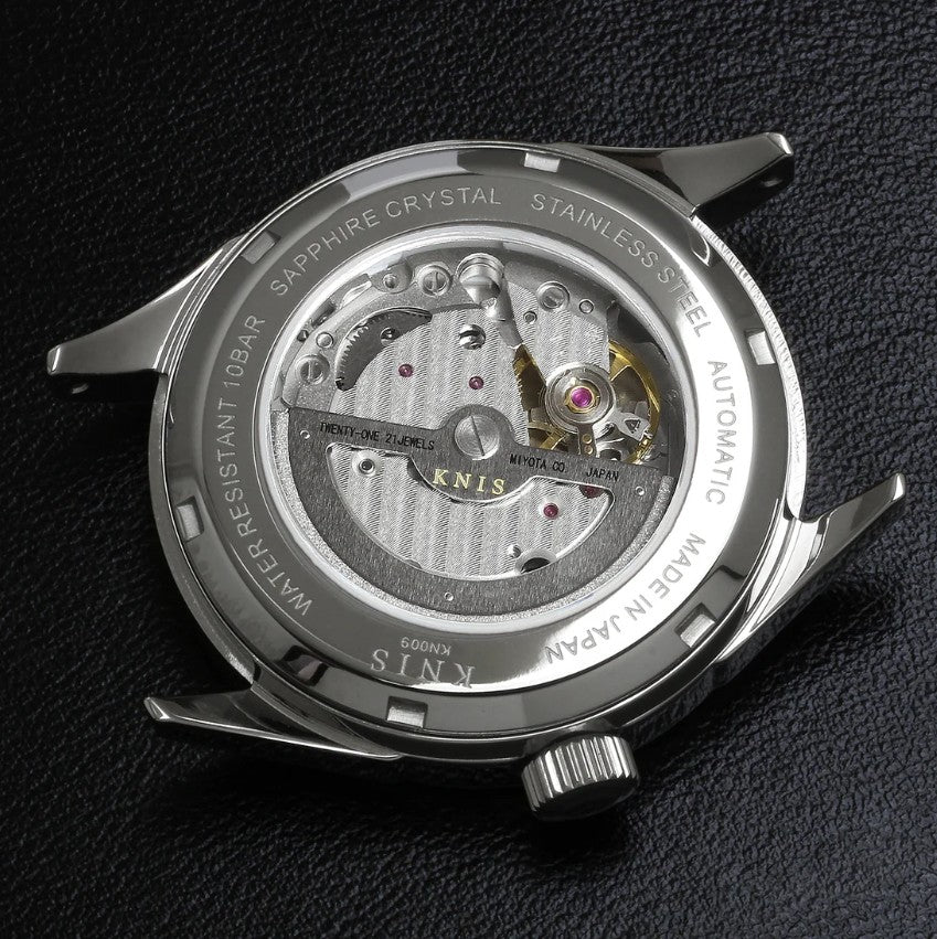 KNIS Automatik KODOU Small Seconds mit braunem Zifferblatt 38 mm