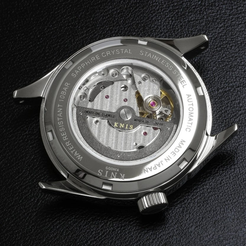 KNIS Automatik KODOU Small Seconds mit Lachsrosa Zifferblatt 38 mm