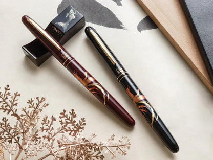 Kuretake Kindai Maki-e - Auspicious Phoenix Black