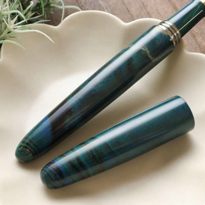 Wancher Dream Pen True Ebonite - Marble Green
