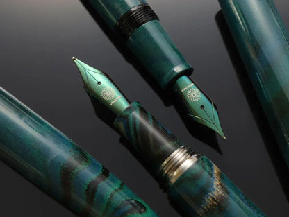 Wancher Dream Pen True Ebonite - Marble Green