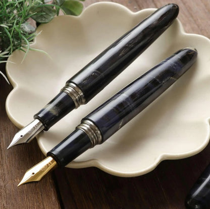 Wancher Dream Pen True Ebonite Marble Purple Gray