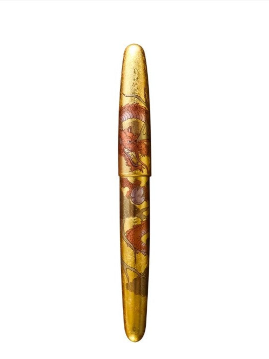 Wancher Dream Pen Rising Sun Maki-e - Dragon