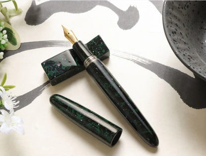 Wancher Dream Pen Tsugaru-nuri Midori-age Raden
