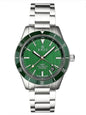 KNIS GMT Automatic Diver 40 mm Green