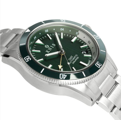 KNIS GMT Automatic Diver 40 mm Green