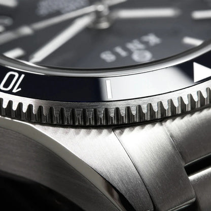 KNIS GMT Automatic Diver 40 mm Black