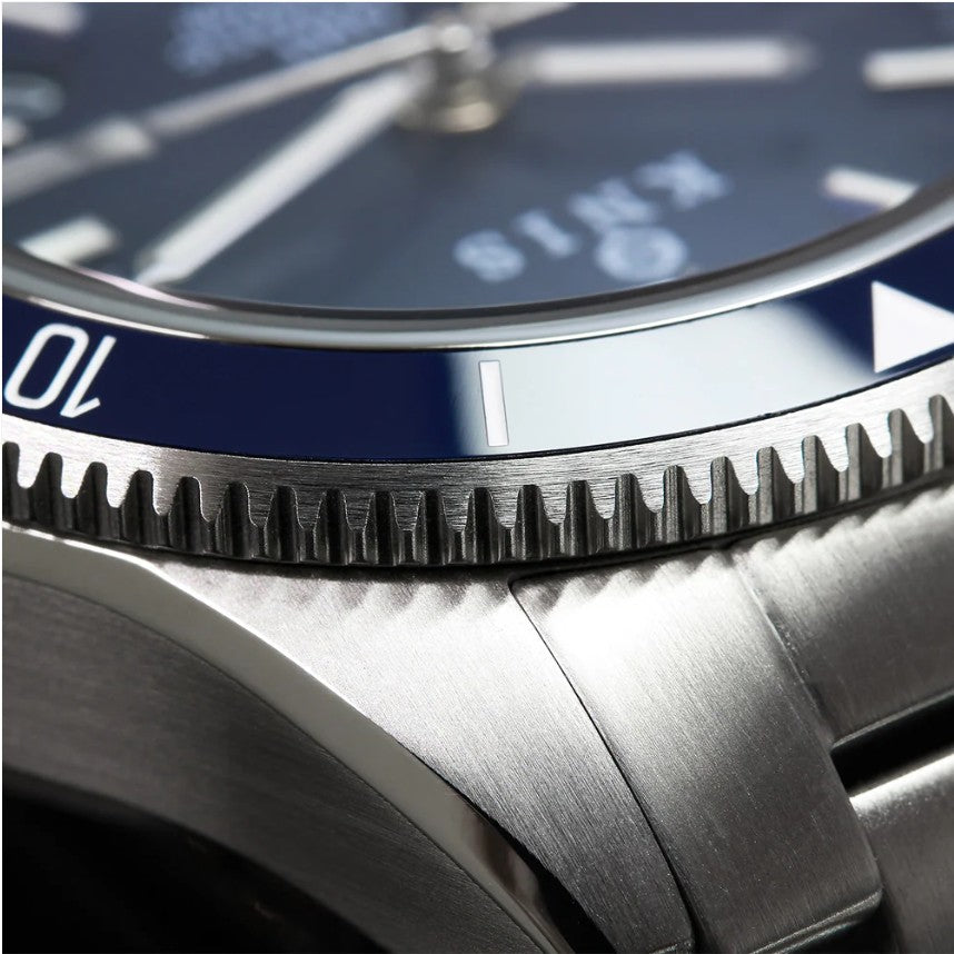 KNIS GMT Automatic Diver 40 mm Blue
