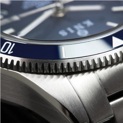 KNIS GMT Automatic Diver 40 mm Blue