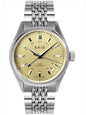 KNIS Classic GMT Automatik Gold - Rice Beads Bracelet 38 mm
