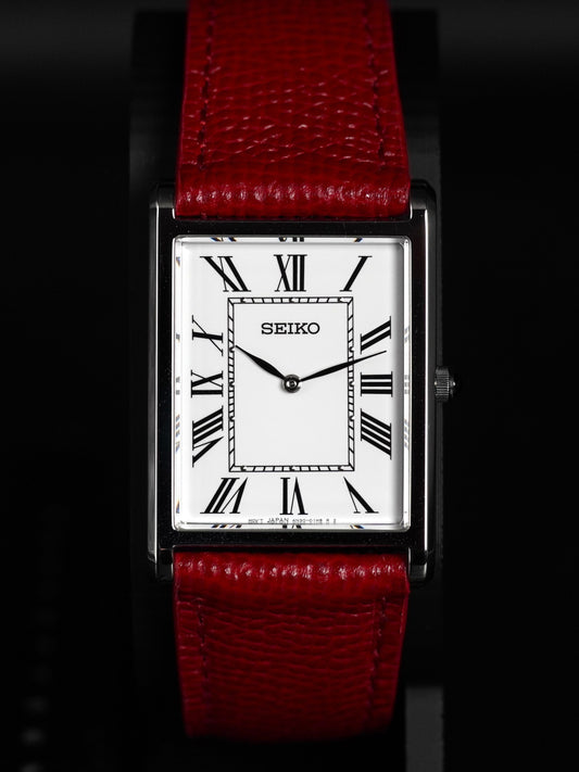 Seiko SWR103P1 – Tank Robinrot - Japanese Microbrands Edition