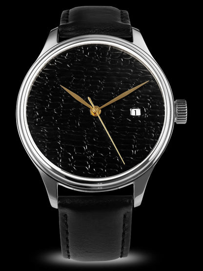 Wancher Dream Watch - Black Moon - HONEYCOMB KUSHIME by Master Hirota