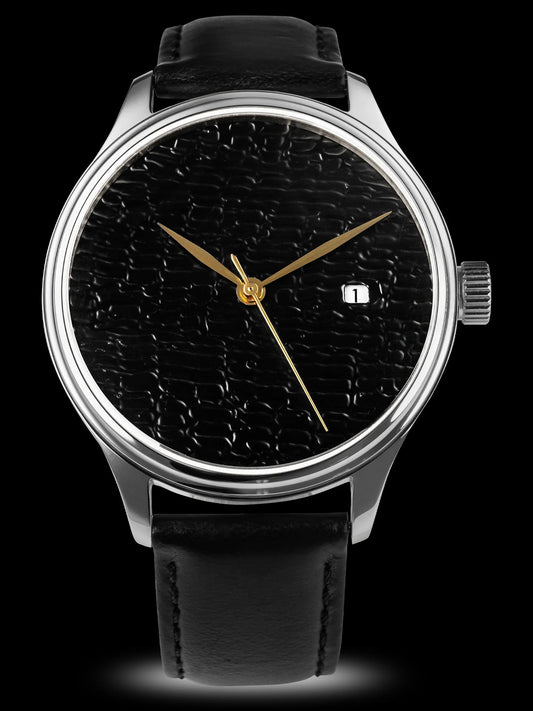 Wancher Dream Watch - Black Moon - HONEYCOMB KUSHIME by Master Hirota