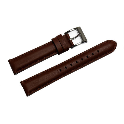 JIOS Lederarmband (18 mm) – braun, Premium Rindsleder, Made in Japan, Schnellwechselsystem