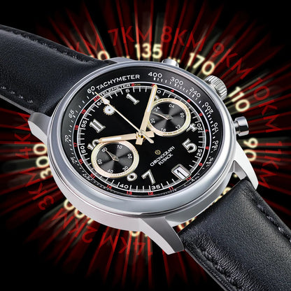 WANCHER Tenji Chronograph - 38mm 