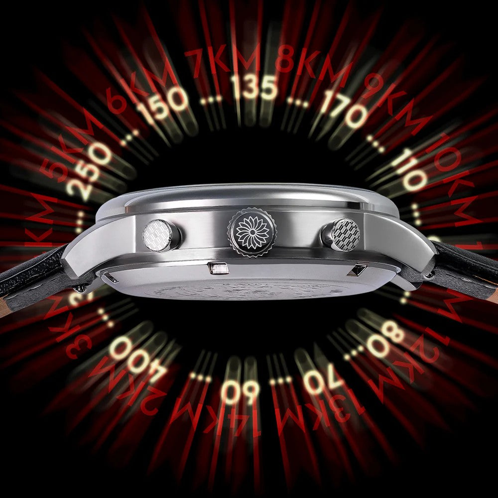 WANCHER Tenji Chronograph - 38mm 