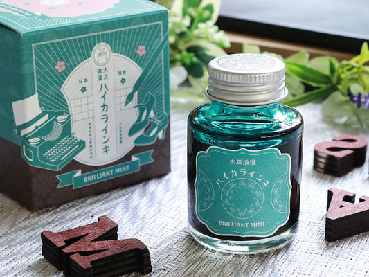 WANCHER x Teranishi Guitar – Taisho Roman Ink – Brilliant Mint (40 ml)