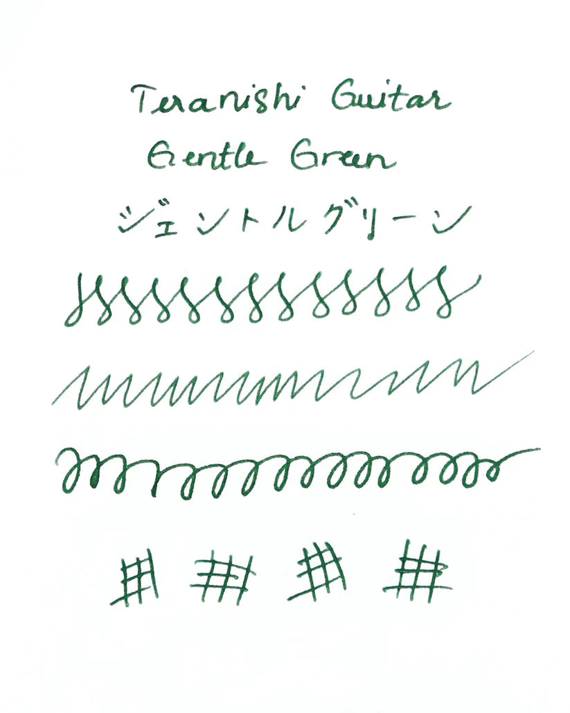 WANCHER x Teranishi Guitar – Taisho Roman Ink – Gentle Green (40 ml)