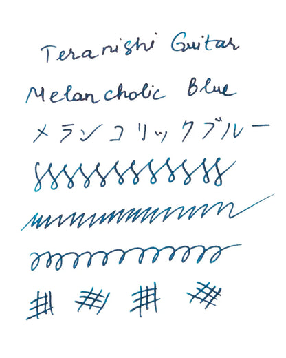 WANCHER x Teranishi Guitar Ink –  Melancholic Blue (40 ml)