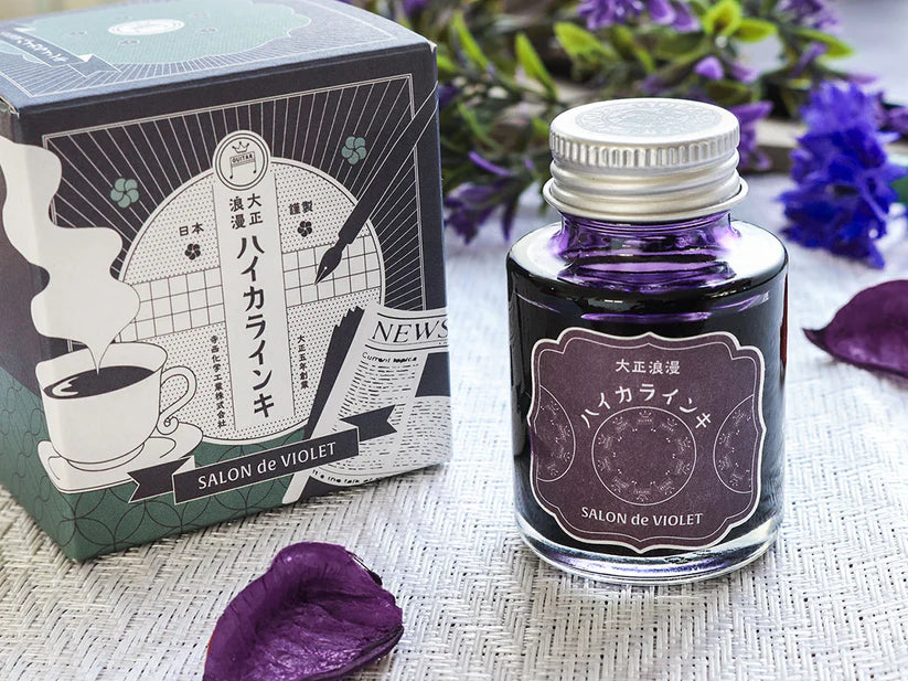 WANCHER x Teranishi Guitar – Taisho Roman Ink – Salon de Violet (40 ml)