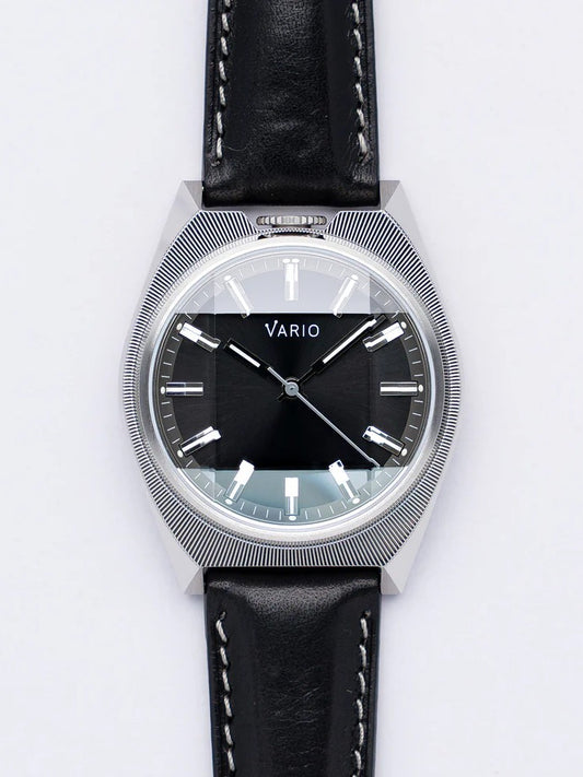 Vario Futurist Watch – Sunburst Black Fume