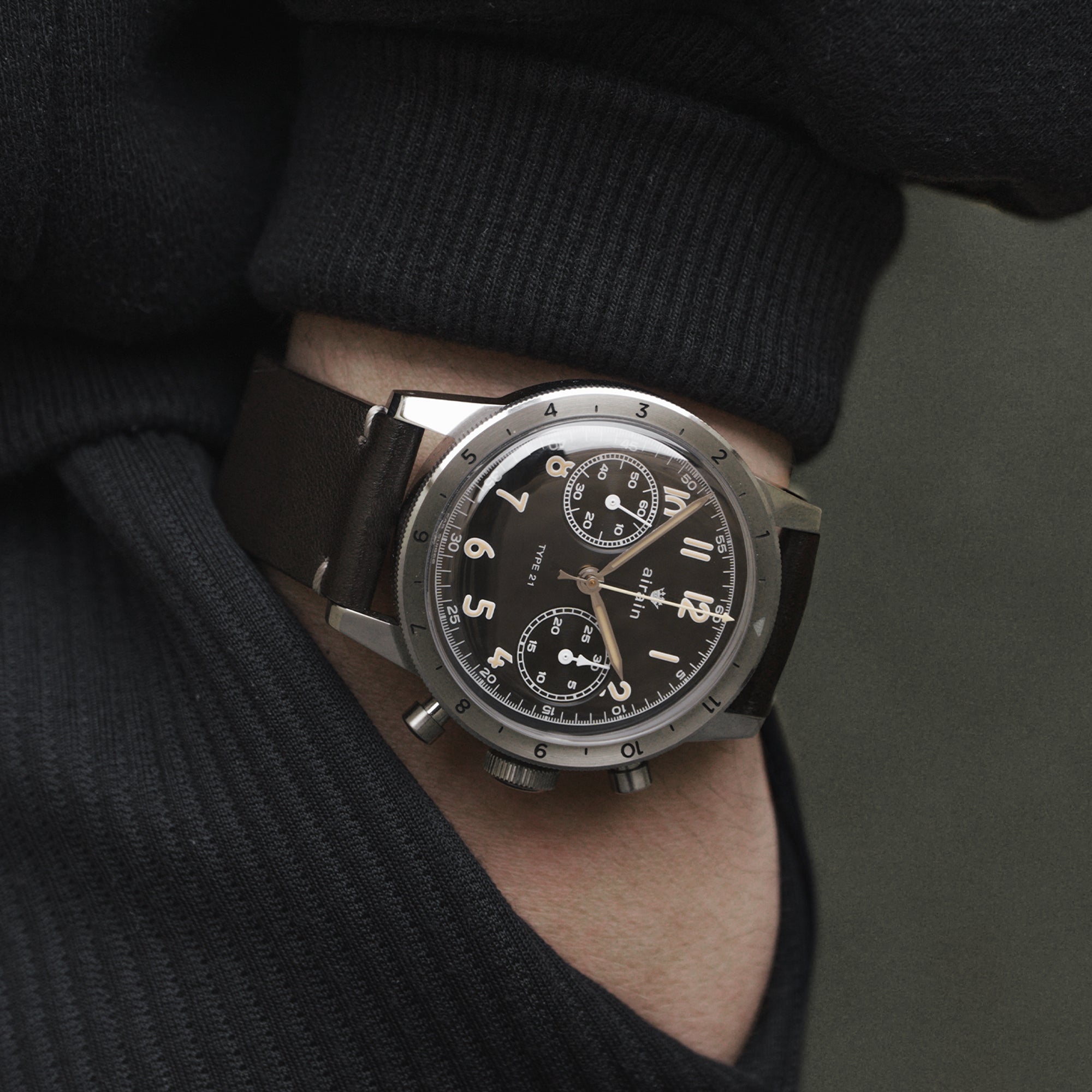 Airain Type 21 flyback chronograph – Japanese Microbrands - Mario